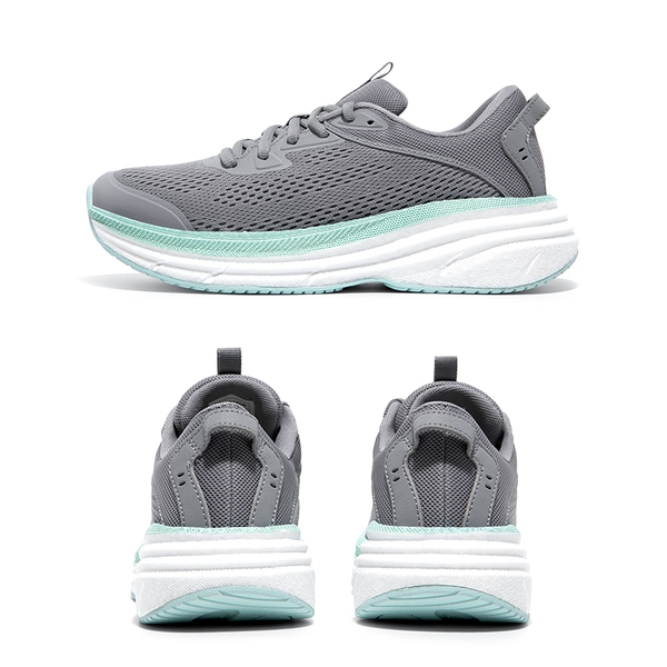 [FlexLife] Women's Lightweight Mesh Running Shoes - GREY - 5